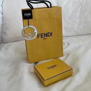 Fendi Shopping Bag with box and dust bag